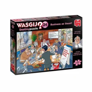 Jumbo Wasgij #24 Business as Usual 1000pc Puzzle