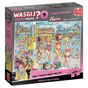 Jumbo Wasgij Destiny #9 Super Models 1000pc Puzzle
