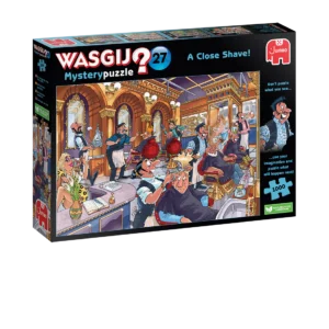 Jumbo Wasgij Mystery #27 A Close Shave 1000pc Puzzle