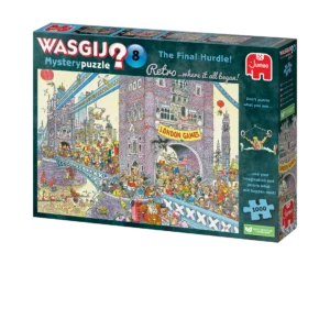 Jumbo Wasgij Mystery #8 The Final Hurdle 1000pc Puzzle