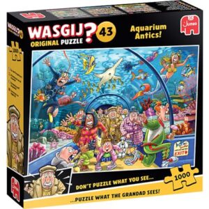 Jumbo Wasgij Original #43 Aquarium Antics 1000pc Puzzle