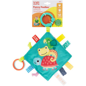 Bright Starts Fuzzy Feelies Soothing Blankie