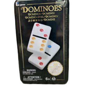 Giant Double Six Dominoes in Tin