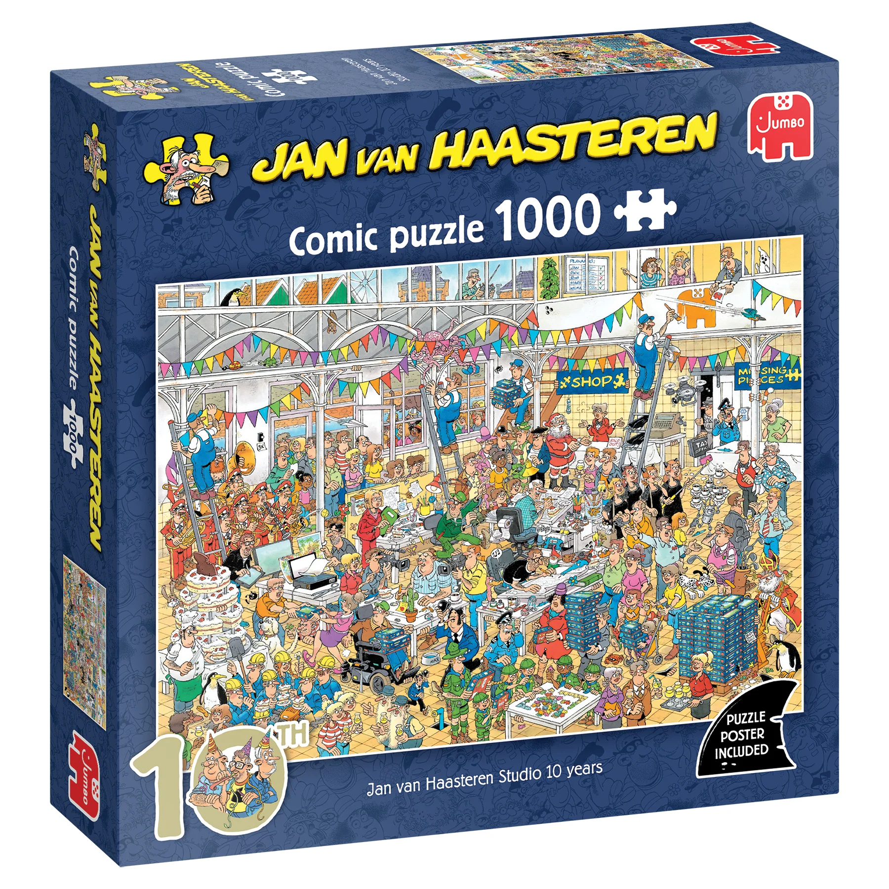 Jumbo Jan van Haasteren Studio 1000pc Puzzle