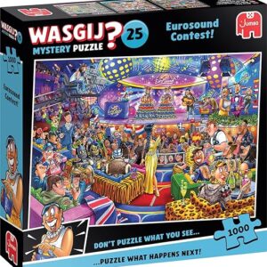 Jumbo Wasgij Mystery #25 Eurosound Contest 1000pc Puzzle