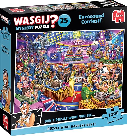 Jumbo Wasgij Mystery #25 Eurosound Contest 1000pc Puzzle