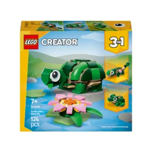 Lego 31377 Creator Turtle with a Water Lily Flower