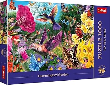 Trefl Tea Time Hummingbird Garden 1000pc Puzzle