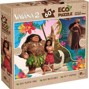 Lisciani Disney Moana 2 Double Face 60pc Puzzle