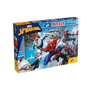 Lisciani Marvel Spiderman Double Face 48pc Puzzle