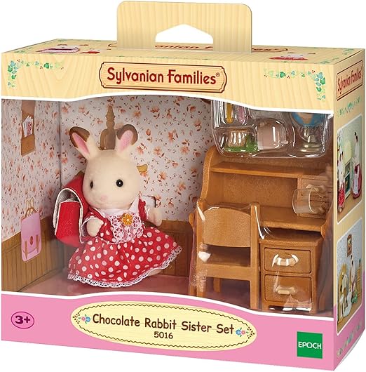 Sylvanian Families Chocolate Rabbit Sister Set