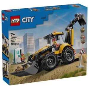 Lego 60480 City Yellow Backhow Loader