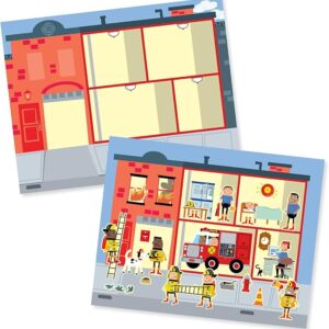 Melissa & Doug Reusable Sticker Pad My Town