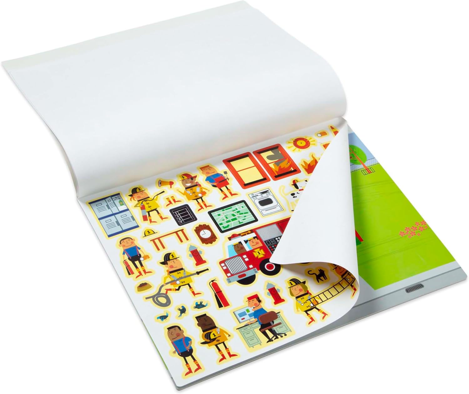 Melissa & Doug Reusable Sticker Pad My Town - Image 4
