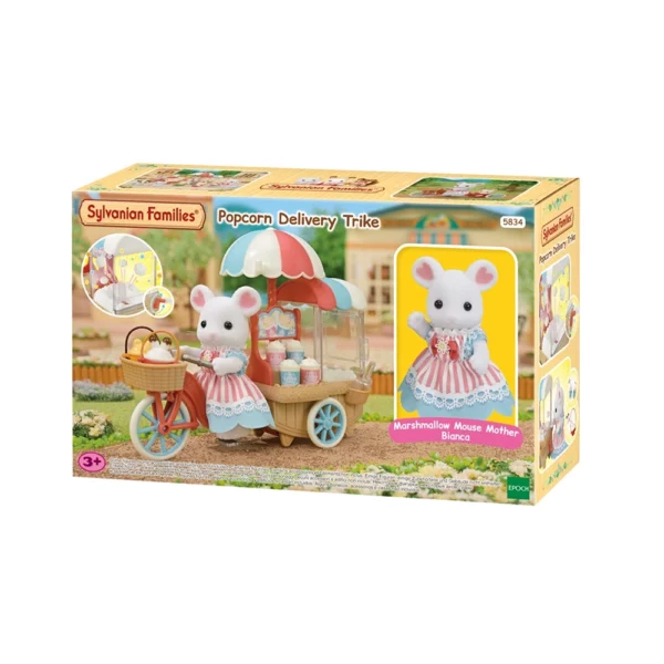 Sylvanian Families Popcorn Delivery Trike