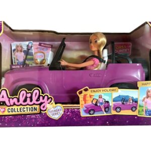 Anlily Collection Jeep and Doll