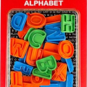 Teddy Dough Alphabet Mould Set