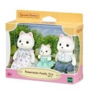 Sylvanian Families Pomeranian Family Trio