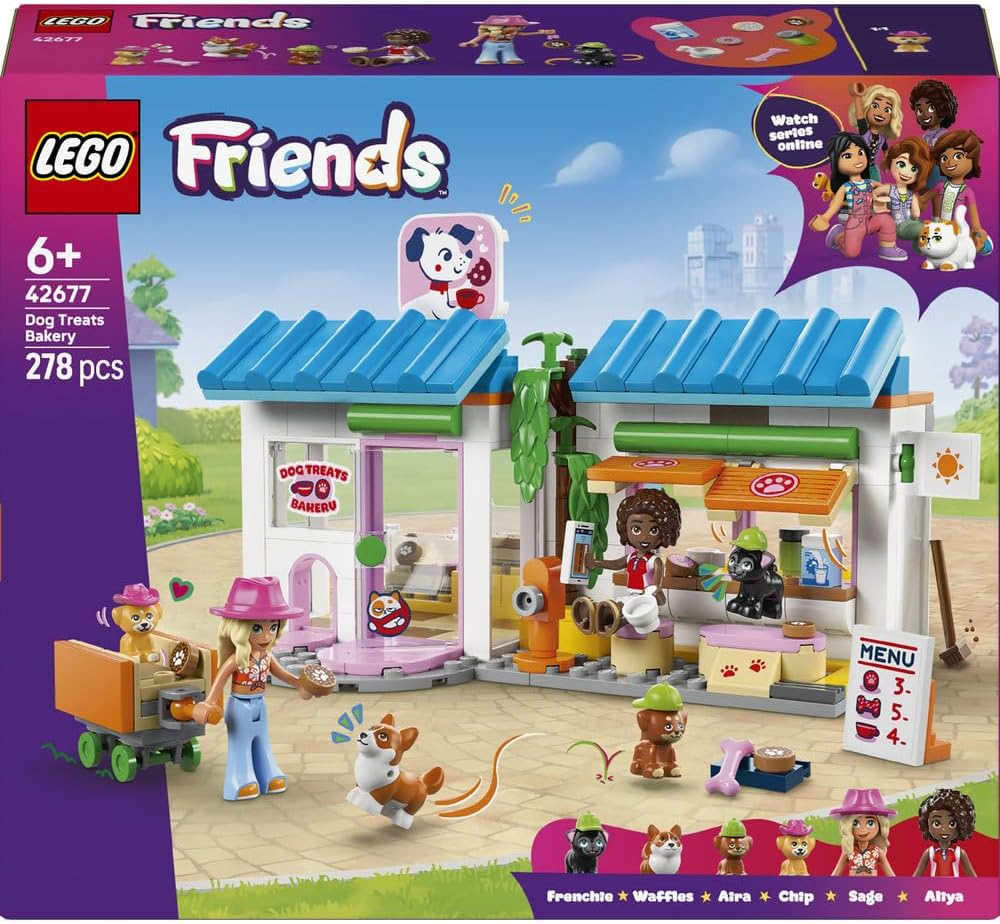 Lego 42677 Friends Dog Treats Bakery