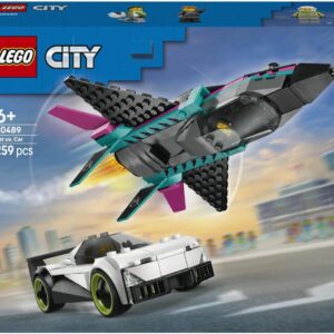 Lego 60489 City Jet vs Car