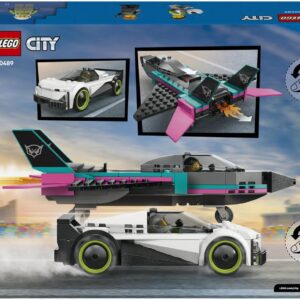 Lego 60489 City Jet vs Car