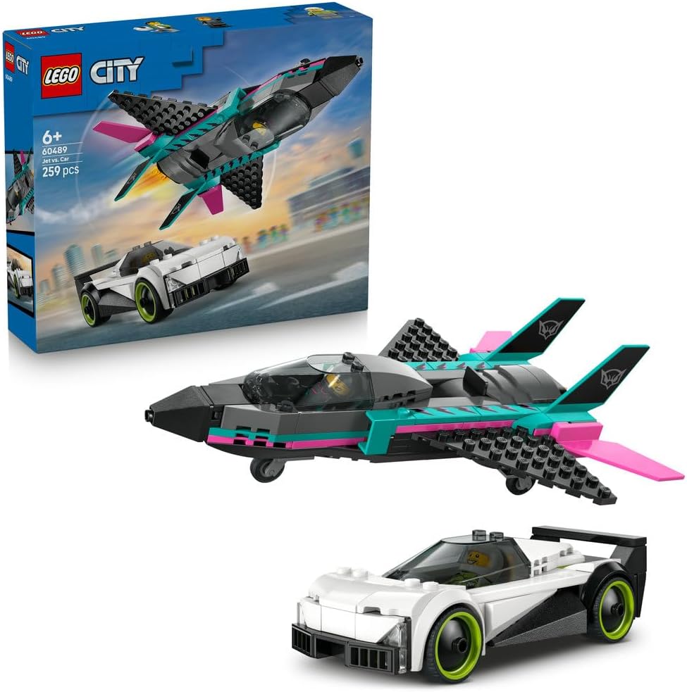 Lego 60489 City Jet vs Car - Image 3