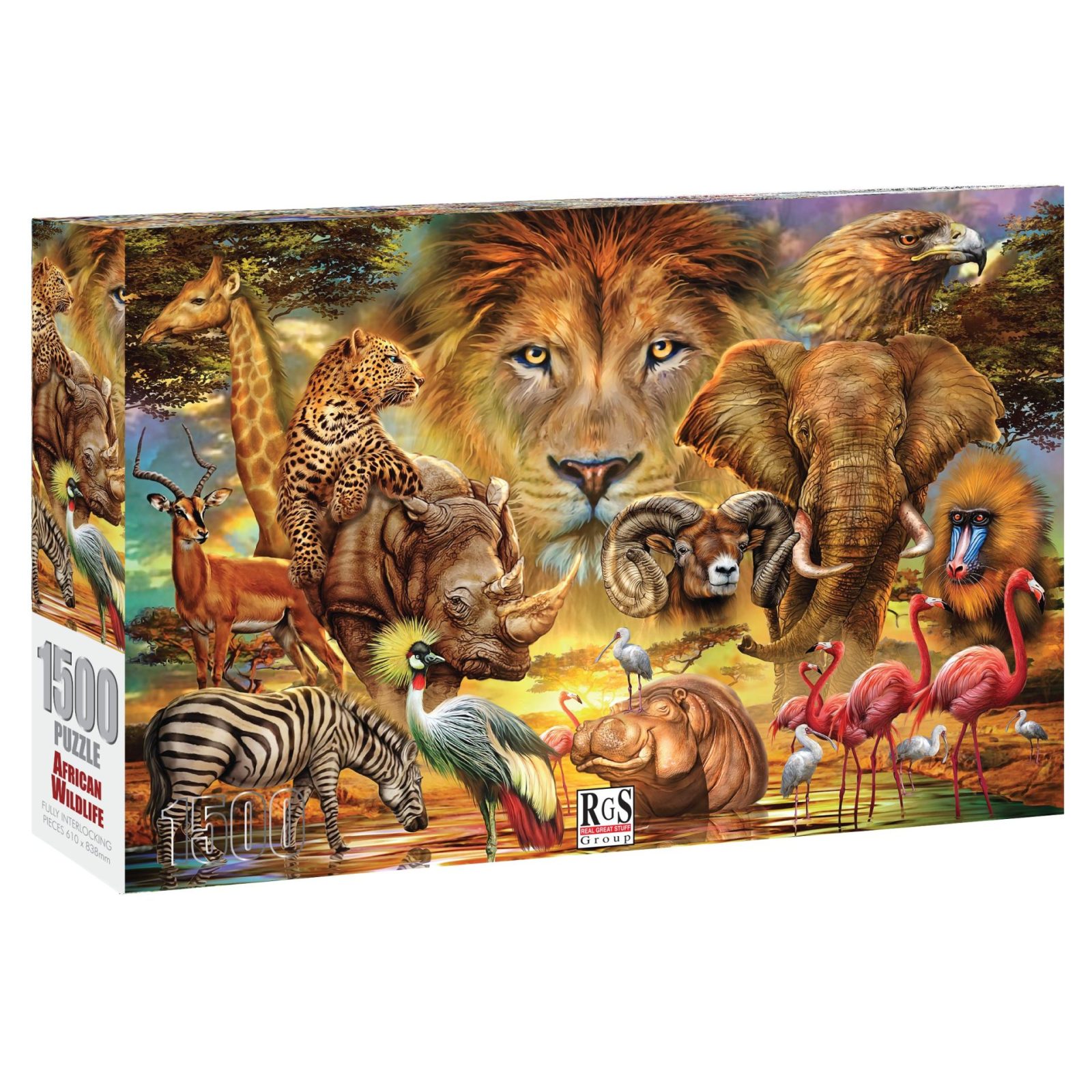 RGS African Wildlife 1500pc Puzzle