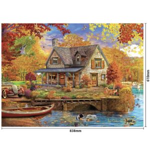 RGS Autumn Cottage 1500pc Puzzle
